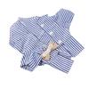 Striped Pattern Pet Clothes Thin Lightweight Canine Apparel Small Breed Dog Shirt  Home Leisure