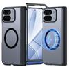Magnetische Matt-Transparente Scharnierschutz-Vollkörperhülle für Google Pixel 10 Pro Fold Kabelloses Ladeabdeckung mit Glasfolie