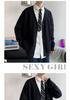 Men's Autumn Winter Korean Style Cardigan Sweater - Trendy, Handsome, Warm, Loose Casual Knitwear Jacket