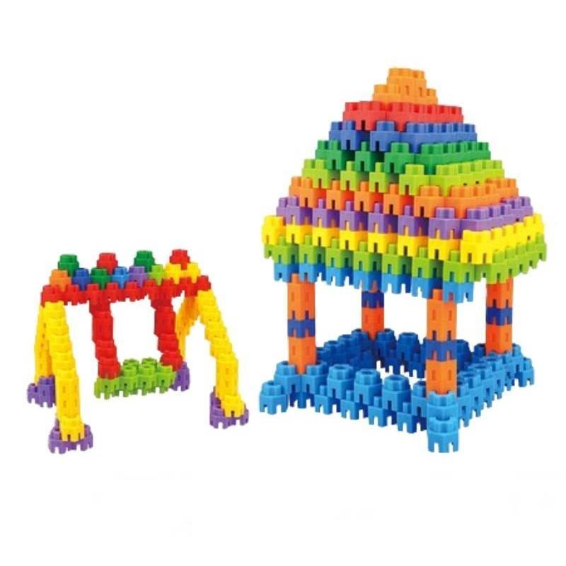 Hexagonal Building Blocks Educational Plastic Toy For Kids 3-6 Years Old Boys Girls Assembly Insert Toy 38-50 Pieces