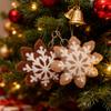 Christmas Soft Stuffed Pillow Cushion Winter Snowflake Plush Toy Dolls Merry Christmas Decors Kid Gifts Happy Latest Year