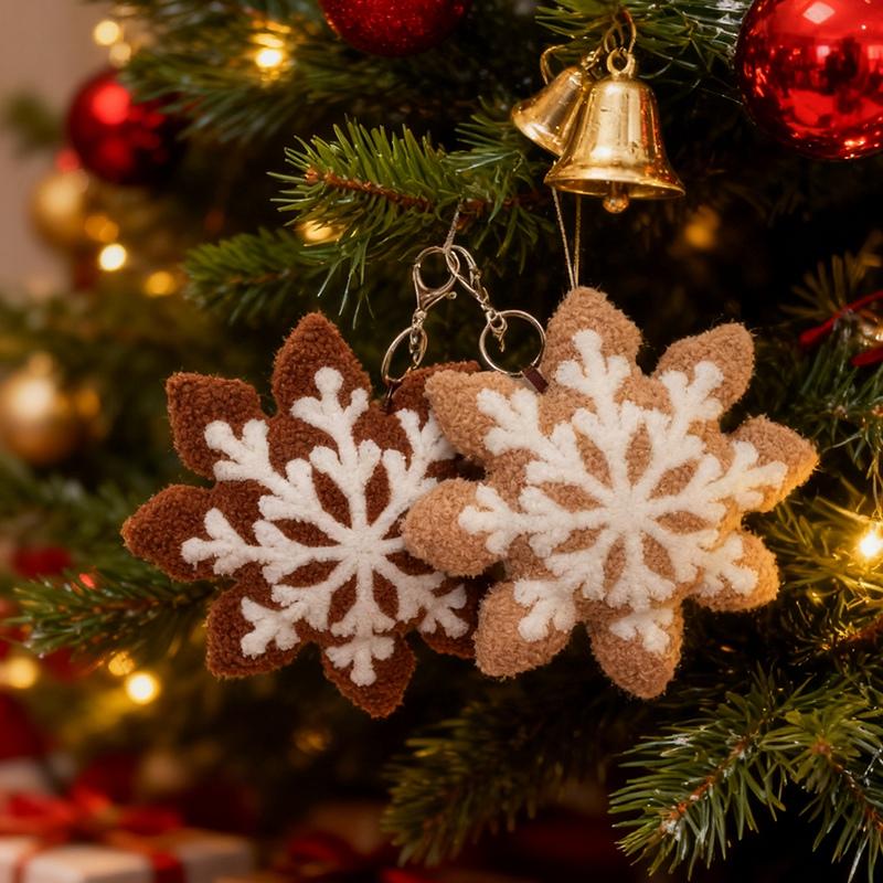 Christmas Soft Stuffed Pillow Cushion Winter Snowflake Plush Toy Dolls Merry Christmas Decors Kid Gifts Happy Latest Year