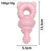 New pet toy pacifier-type TPR dog toy, durable for chewing and teeth grinding, chew ball and chew stick combination set