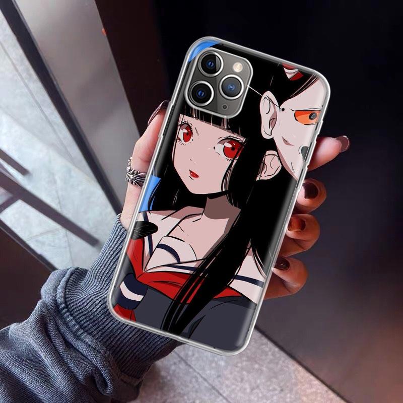 Japanese Style Anime Phone Case For iPhone 17 Air 11 13 Mini 14 15 Plus 16 12 Pro Max 16E SE 7 8 Pattern Soft TPU Back Cover  17