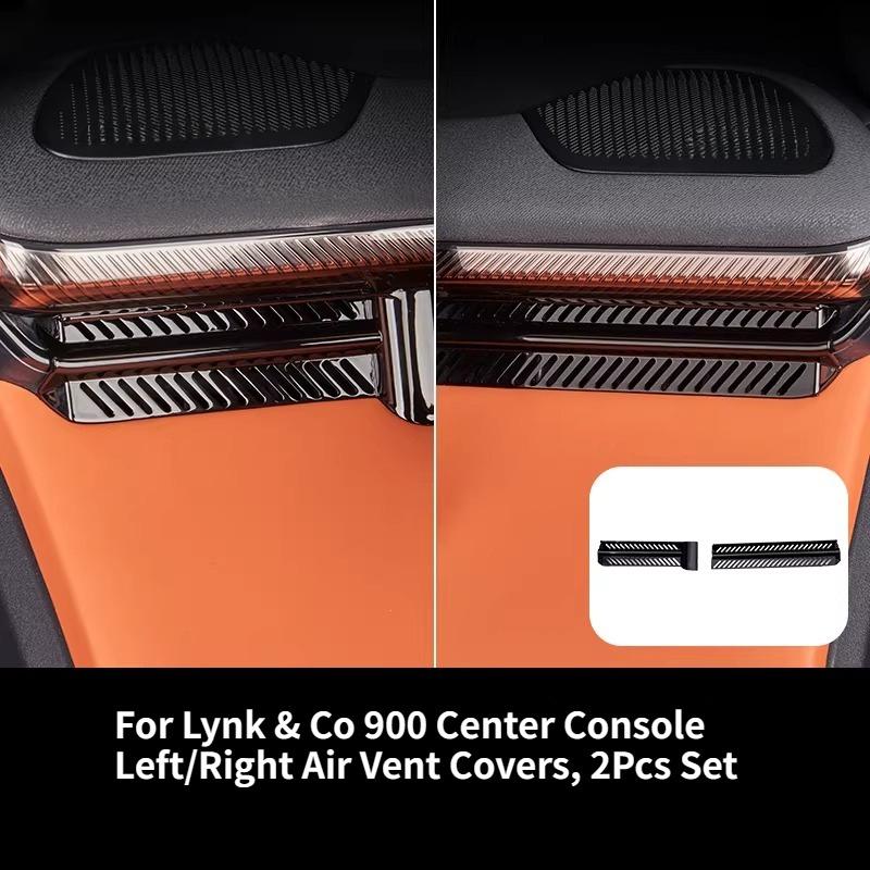 For Lynk & Co 900 Center Console Air Vent Dust Cover Trument Panel AirConditioner Protector Interior Accessories Modification