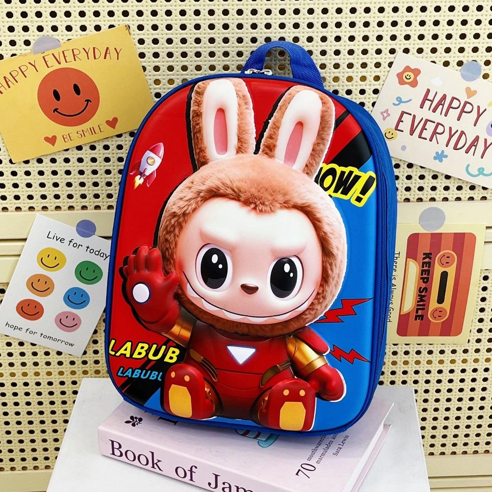 Cute Cartoon Boys and Girls Backpack Kindergarten Bag Outdoor Hard Shell Small Bag