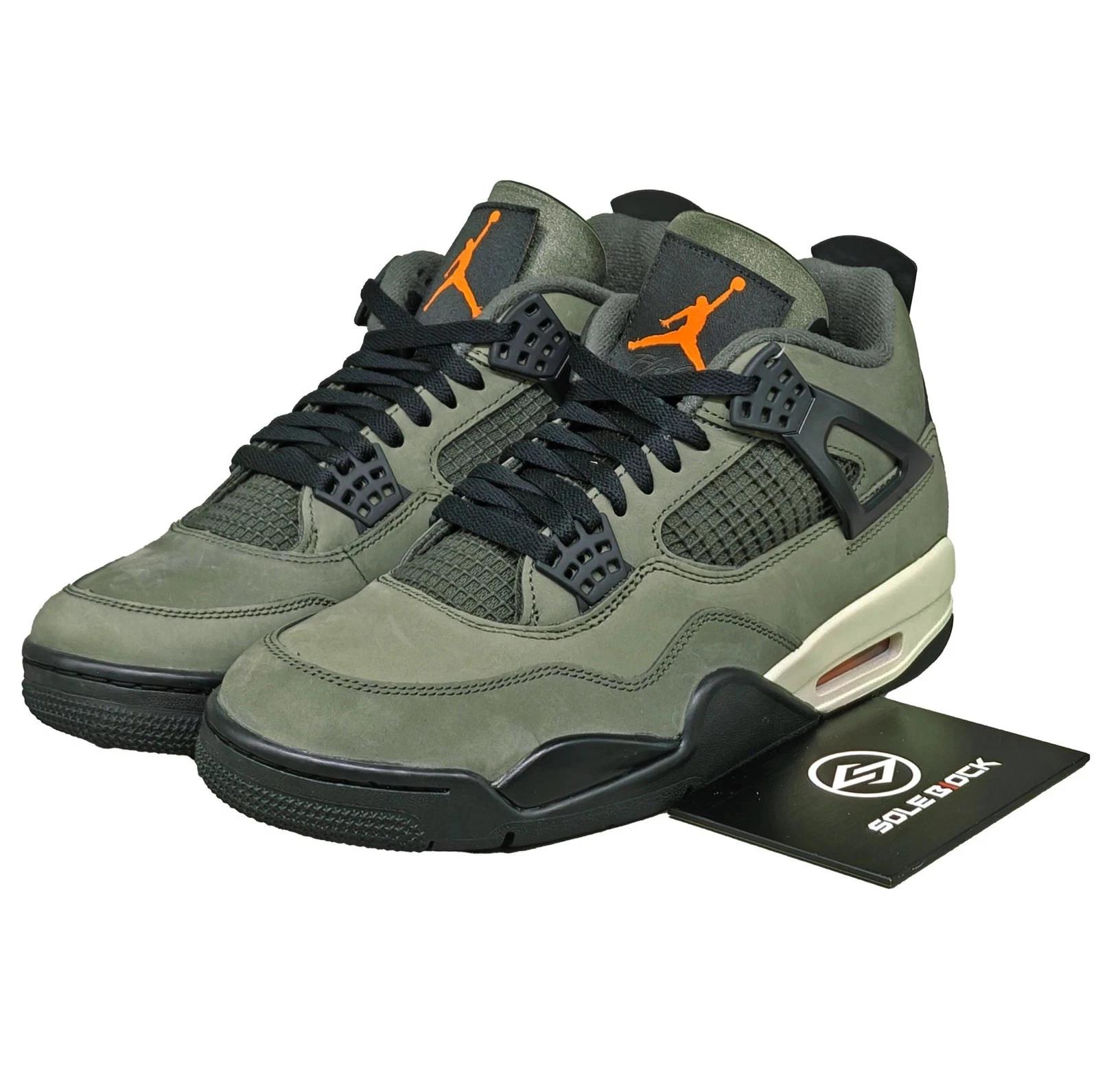 

Jordan Air Jordan 4 Retro Green/Black IB1519-200 EU 36 чёрный/зелёный