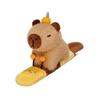 Capybara Plush Clip-On Bracelet Doll Ornament Gift