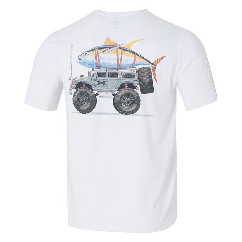 Under Armour Comfortable Breathable Casual Short Sleeve T-Shirt Men Tops 1390220-100