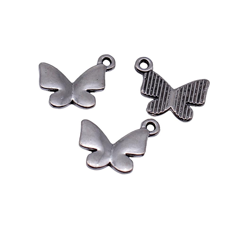 Butterfly Charms Simple Pendants For Minimalist DIY Jewelry Making