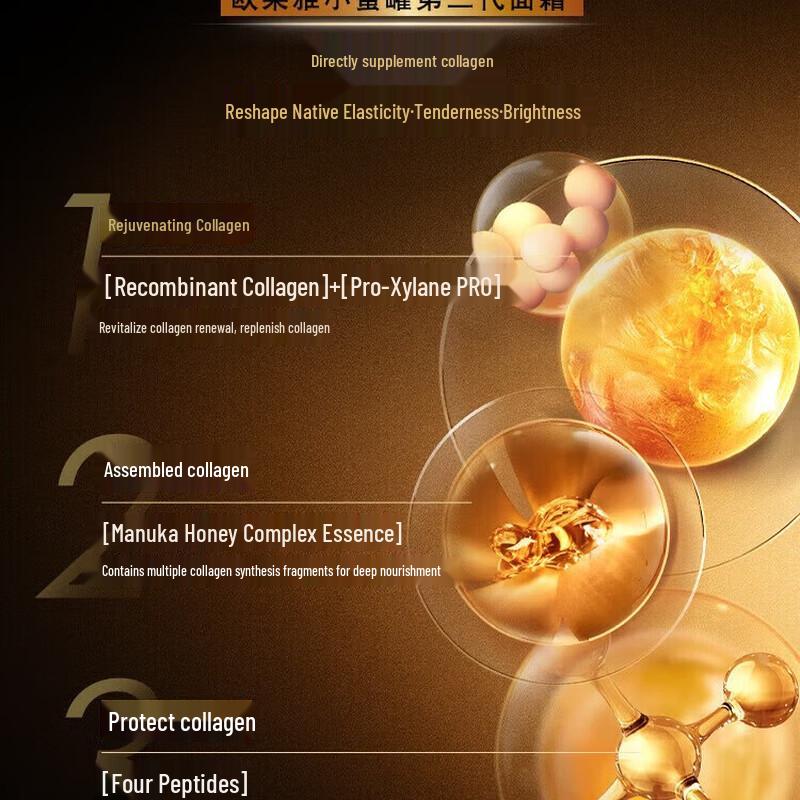 L Oréal Golden Age Honey Collagen Light Cream