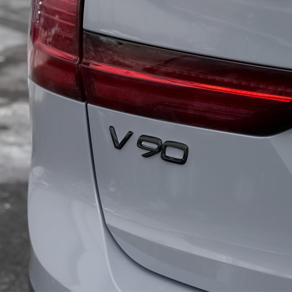 3D ABS Styling Car Letters For Volvo V50 V60 V90 Emblem Badge Logo Sticker Trunk Accessories Auto Decoration