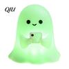 Whimsical Home Decorations Halloween Ghost Figurine, 3D Printed Cute Rock Statue, Statue Funny Coffee Table Centerpieces Shelf Mantel Ornaments Modern