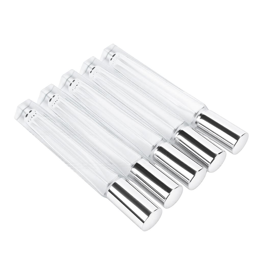 5pcs 10ml Glass Small Perfume Spray Bottle Travel Pipette Anti Spill Portioning Tool Portable Travel Spray Bottle