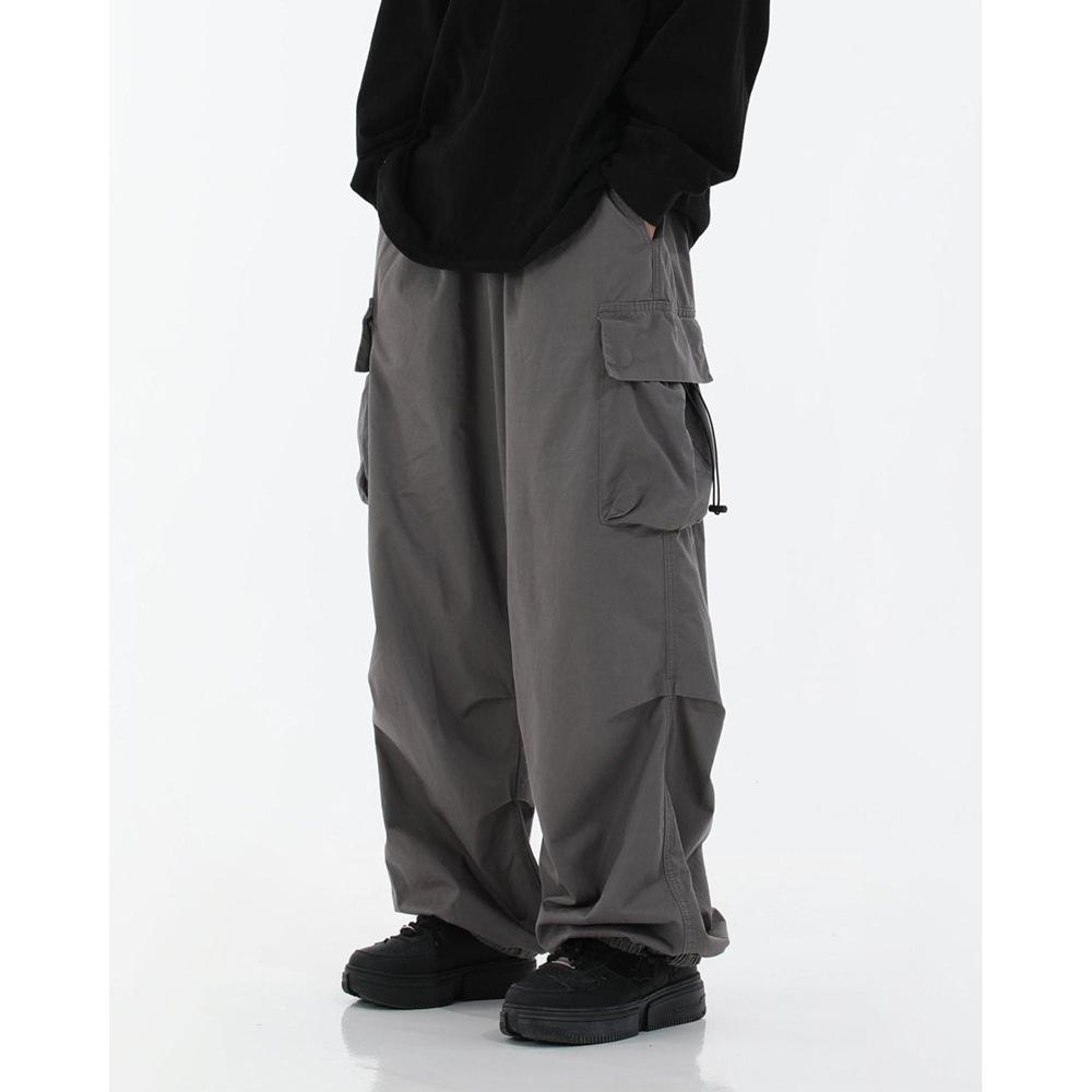Pantaloni Casual da Uomo Primavera e Autunno Nuovi Retro Americano Sport Outdoor Larghi Lunghi