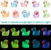 Luminous 50/100Pcs Mini Ducks Moss Microlandscape Miniature Duck Figurines Fairy Garden Accessories Home Decor Glow In The Dark