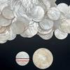 10 Stück runde Perlmutt-Mosaikfliesen Natürliche Muschel-Mosaikstücke für Heimdekoration Bastelmaterialien Hobbys 917