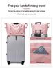 Expandable Water-Resistant Sports Bag with Wet/Dry Separation for Travel & Outdoor Activities