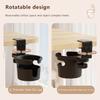 1Pc Office Desktop Storage Tableside Fixed Cup Holder Cup Clip Cup Holder Cup Rack Desk Storage Rack Organizer