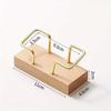 Business Card Holder Organizer Office Desk Display Stand Memo Counter Accessories Tabletop Shelf Home Wooden Card Holder Storage