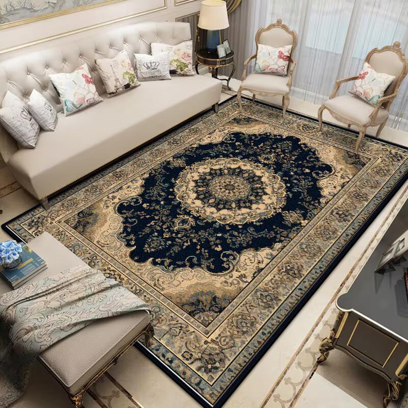 Bohemian Luxury Decoration Living Room Carpet Persian Retro Bedroom Large Area Rug Lounge Dining Room Non-slip Soft Tatami Mat