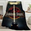 Classic Movies J-Jurassic P-Park Blanket Blanket for Couch Sofa Travel Home Picni Flannel Blanket birthday gift Warm Comfortable