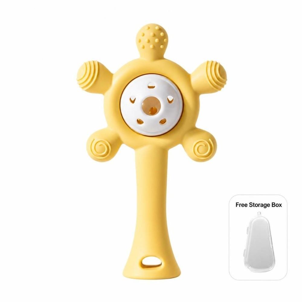 Silicone Baby Rattle Toy Infant Grab Shake Toddlers Teething Chewing Toy  Baby Accessories