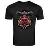 Haunted Pumpkin Halloween Horror Graphic T Shirt Spooky Tee