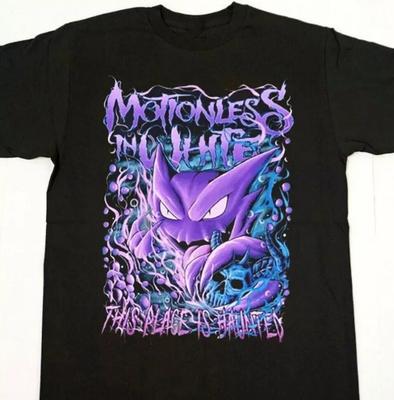 T-shirt Motionless In White This Place Is haunted, taglia S-4XL