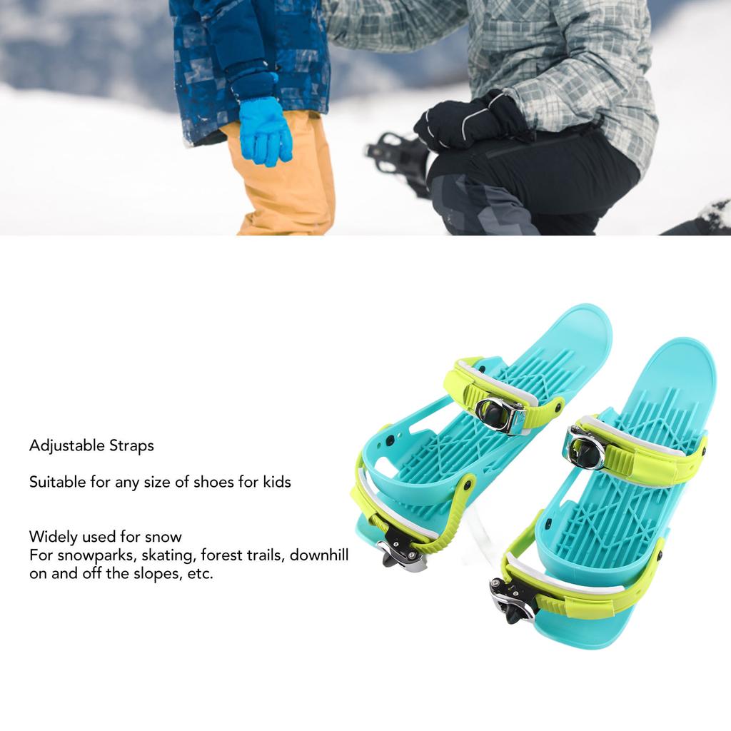 Ski Skates   Ski Shoes Adjusable Skiboards Attach to Skis Boots For Downhill Slopes Winter Sports for Children