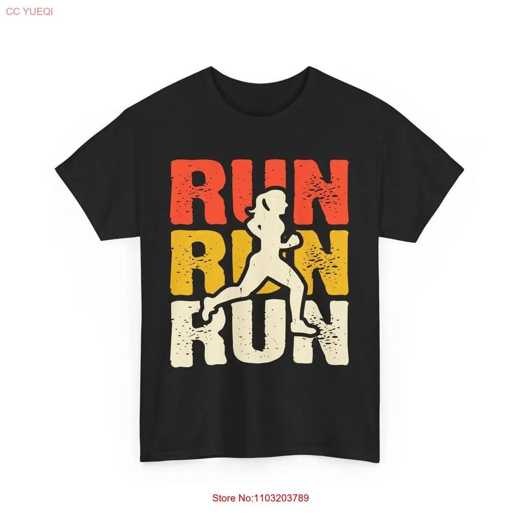 Vintage Runner T Shirt Retro Style Running For Marathon Runners Vintage Slightly Stylish Casual Comfortable