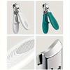 1pc Modern Stainless Steel Toenail Clippers with 45° Beveled Cutting Edge, Splash-Proof, Effortless Grip for Thick/Hard Nails