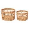 Handwoven Basket Storage Organizer Creative Versatile Lightweight Large Capacity Makeup Organizer for Home Bedroom Decoration