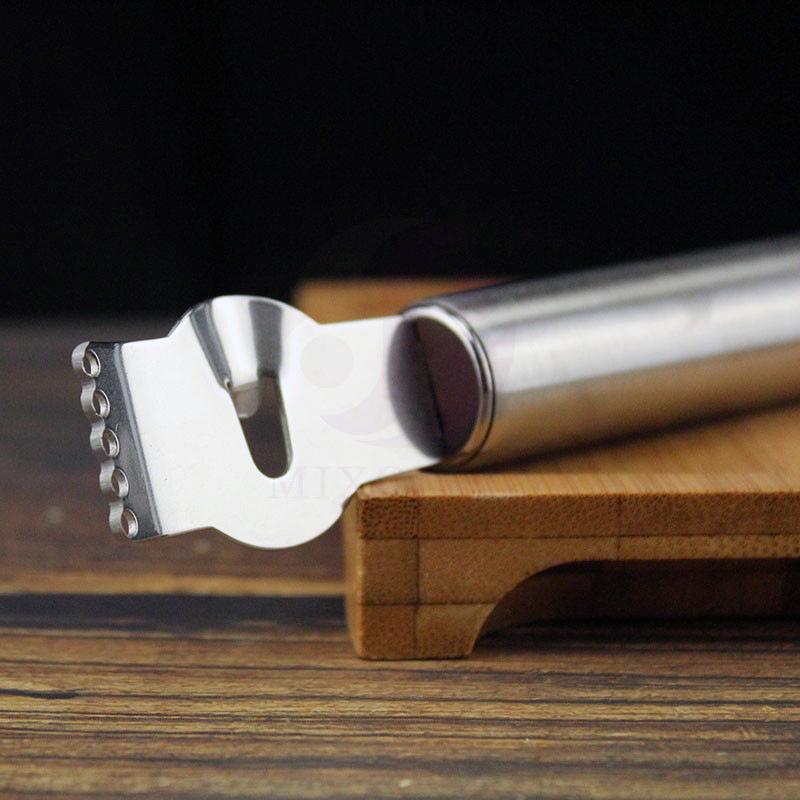 Zitronenschäler, Reibe, Zitrusfrucht-Reibe, Schälmesser, Edelstahl, Zitronenschale, Küchenhelfer