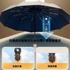 Folding Folding Automatic Opening and 24 UV For Sunny and Rainy Rainy Typhoon UV Storage Pouch and One Size Fits Umbrella, Umbrella, Parasol,