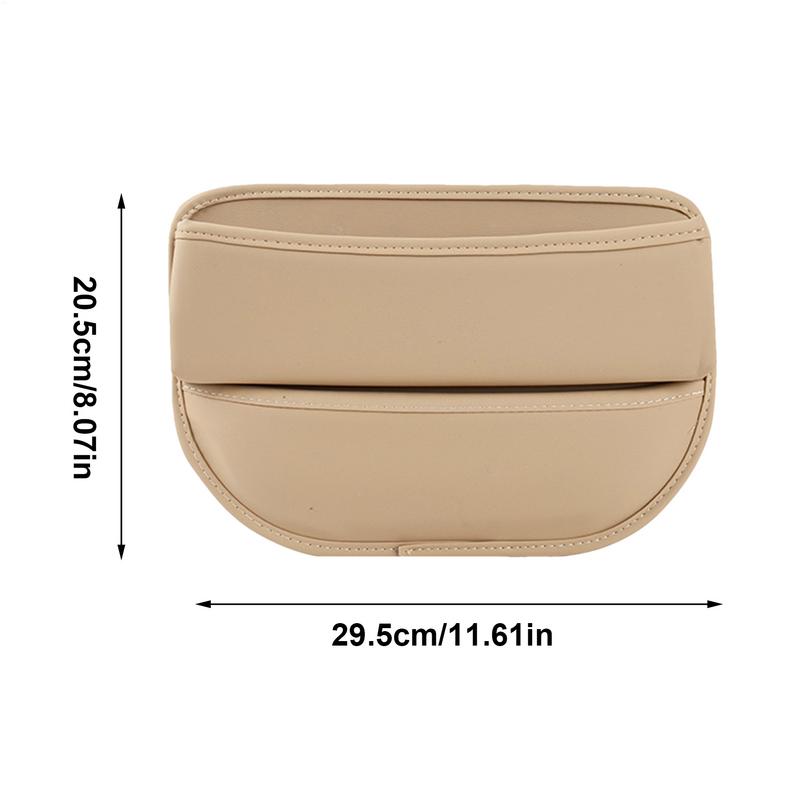 Autositz Lückenfüller Lücke Seitenaufbewahrungsbox Autoleder Vordersitz Lückenfüller Aufbewahrungsbox im Auto