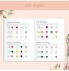 A5 Wedding Planning Notebook with Natural Pages and Hardcover