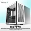 Boitier PC sans alimentation - DEEPCOOL CH370 (Blanc) - Mini tour - Format Micro-ATX