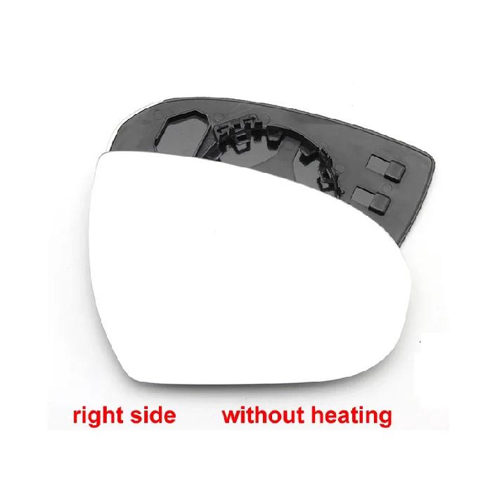 For Hyundai Tucson 2015 2016 2017 2018   Door Wing Rear View Mirrors Lenses Outer Rearview Side Mirror White Glass Lens