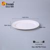 White Melamine Commercial Salad Plate