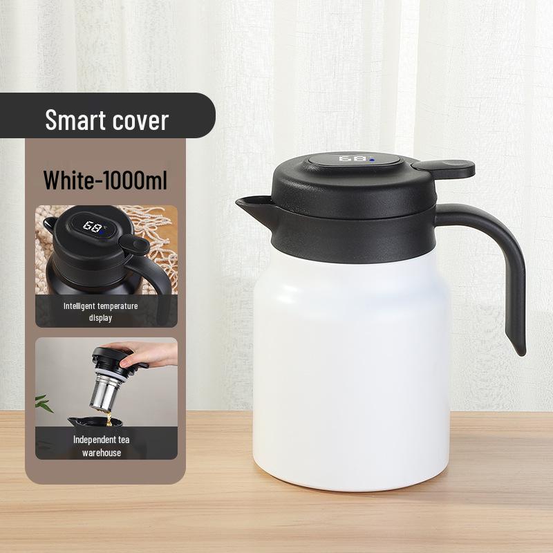 Large Capacity 304 Stainless Steel Insulated Tea Infuser Kettle for Home and Office