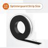 2Pcs Roll Guide Rail Splinter Guard Track Saw Guide Rails 423360-7&194419-4&495209 118In for SP6000