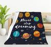 Retro Vintage Vinyl Record Flannel Fleece Throw Blanket Lightweight Cozy Plush for Bedroom Living Room Sofa Couch  X Inch
