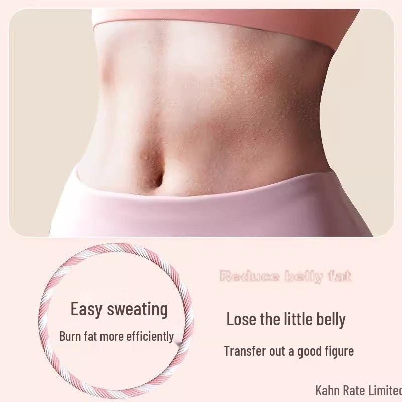 Weighted Soft Hula Hoop for Women's Slimming and Waist Fitness - Gentle On the Waist