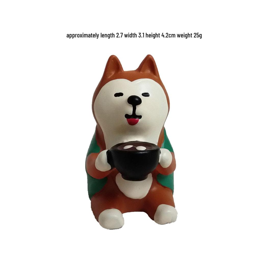 Japanese Cat Console Ornament: Trendy ZAKKA Resin Figure for Desktop or Car