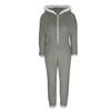 Hoodie Jumpsuits For Women  Fleece Jumpsuit  Pajamas Warm  Romper Sleepwear Zipper Hooded