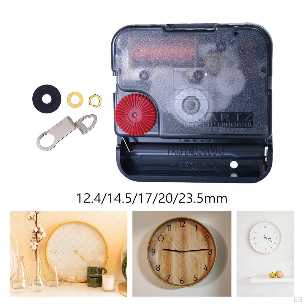 Clock Mechanism for DIY Projects with Hex Nut And Rubber Pad