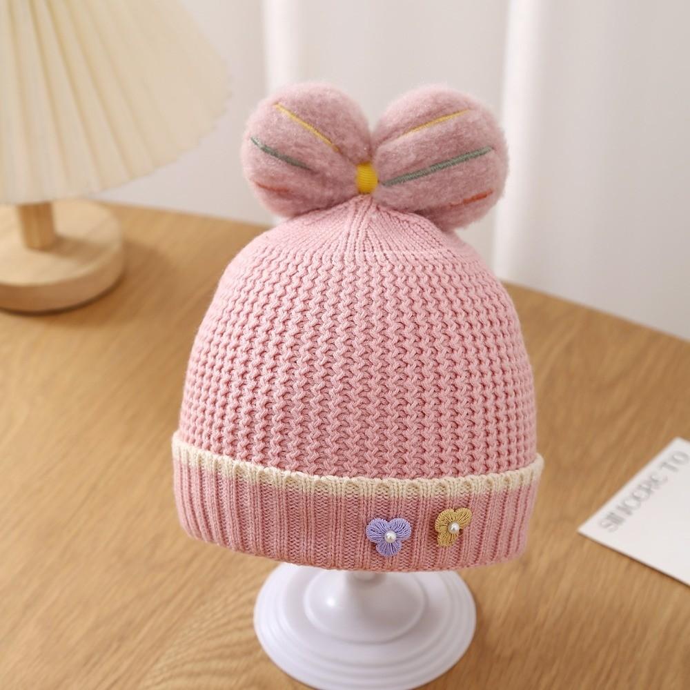 Schleife Beanie Mütze Winddicht Überziehmütze Neu Ohrenschutz Mütze Baby