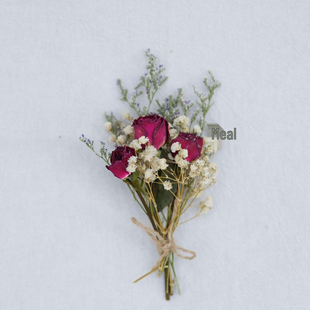 Mini Dried Flower Bouquet for DIY Decoration and Gift Accessories