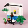 City Street Series Building Blocks Accessories Rail Transit Train Signal Light Railings Brick Toilet Flower Bed Phone Box Toy